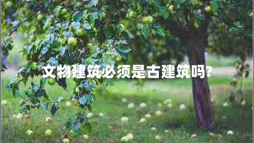文物建筑必須是古建筑嗎?