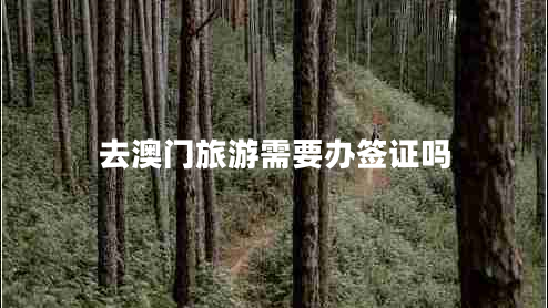 去澳門旅游需要辦簽證嗎