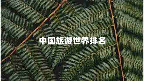中國旅游世界排名