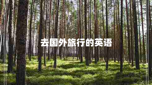 去國外旅行的英語