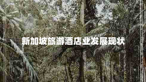 新加坡旅游酒店業(yè)發(fā)展現(xiàn)狀