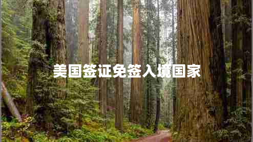 美國簽證免簽入境國家