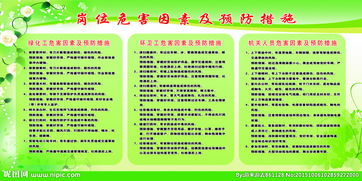 危害因素的預(yù)防方法有哪些