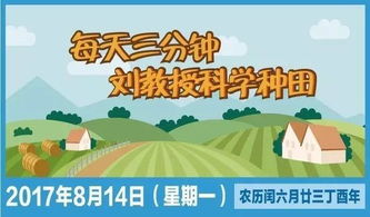 科學(xué)種田的方法還有哪些