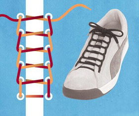 系鞋帶都有哪些方法