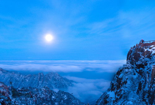 黃山有關的古詩句