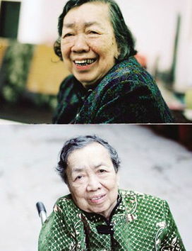 關于外婆老了的詩句