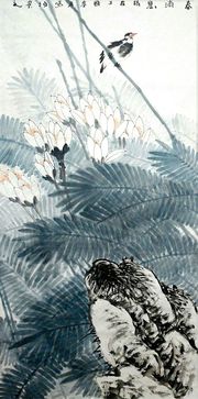 古詩中描寫花鳥的詩句