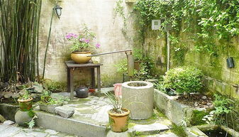 詩句,庭院,打掃