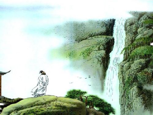 古詩中寫山寫水的詩句