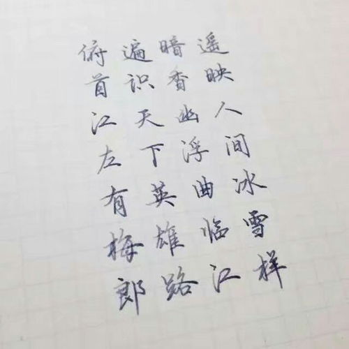 關(guān)于書(shū)寫漢字的詩(shī)句