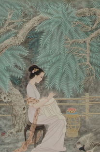 美女秋游的古詩句