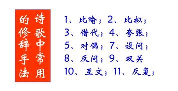 關于詩句的比喻的修辭