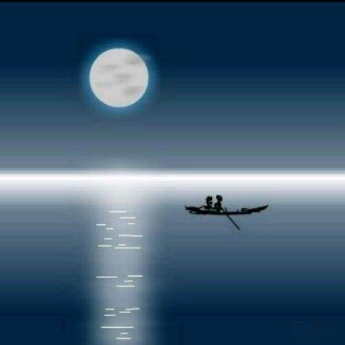 關于夜晚垂釣的詩句