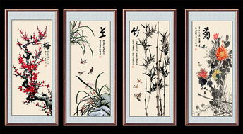 贊美梅蘭竹菊的古詩句