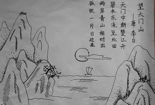 望天門山古詩(shī)句孑的意思