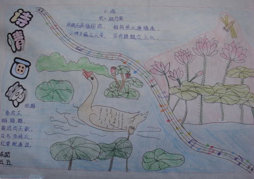 二級上冊關(guān)于詩句的手抄報(bào)