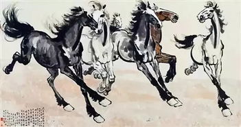 關(guān)于現(xiàn)代六駿圖詩句