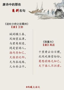 離別成長詩句古詩詞