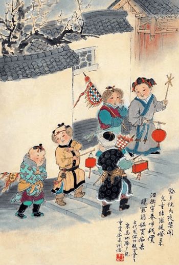 春節(jié)古詩(九句詩句)