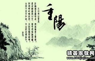 關(guān)于重陽節(jié)的詩句或名言