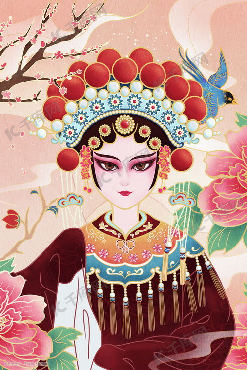 花旦,京劇,詩(shī)句