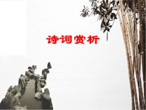 中考古詩(shī)詩(shī)句賞析課件