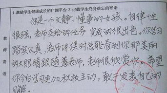 評(píng)語,詩句,班主任,帶有