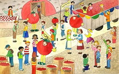 作文開頭熱鬧場景描寫