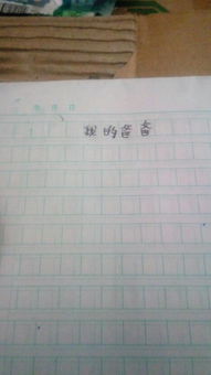 描寫我的母親外貌作文200字作文開頭