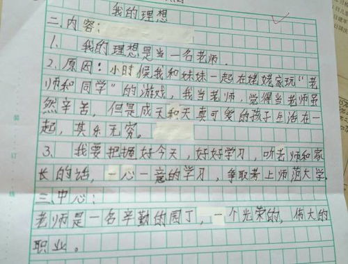 關(guān)于老師的夢想的600字作文開頭