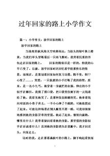 關(guān)于回家的作文(關(guān)于回家的作文)
