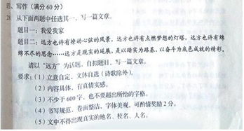 夢想和遠方的開頭作文題目