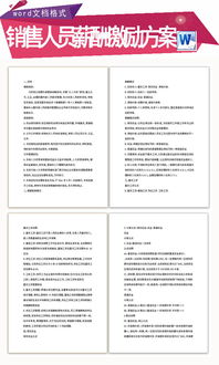 關(guān)于銷售人員獎(jiǎng)勵(lì)方案(銷售人員獎(jiǎng)勵(lì)方案)