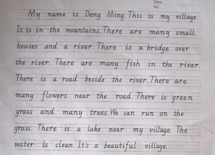 我最喜歡的英語英文作文開頭