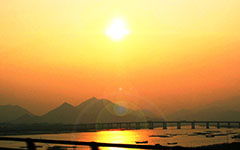 作文,開頭,夕陽