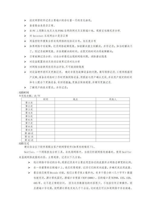 網(wǎng)絡(luò)巡檢總結(jié)報告(巡檢年終總結(jié)報告)