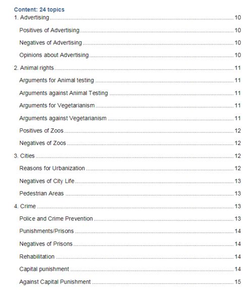 雅思作文開頭空