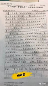 奇跡男孩高中作文開頭