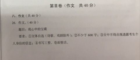 心中的寶藏作文開頭