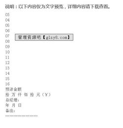 物資申請報告格式(物資申請報告)