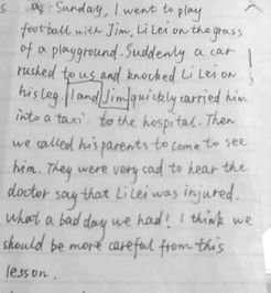 難忘的一天英語(yǔ)高中作文開頭和結(jié)尾