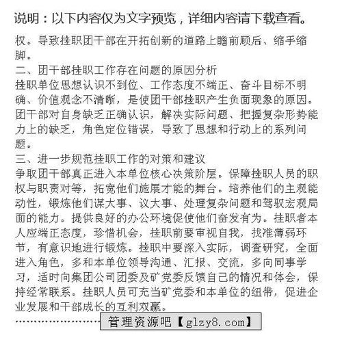 掛職調(diào)研報告(掛職情況調(diào)研報告)