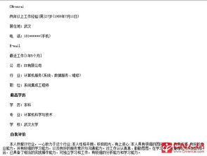 系統(tǒng)集成工程師簡歷范文(系統(tǒng)集成工程師簡歷范文)