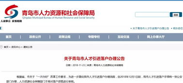 青島人才引進落戶辦理指南(青島人才引進落戶指南)