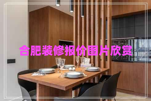 合肥裝修報(bào)價(jià)圖片欣賞 合肥裝修報(bào)價(jià)圖片欣賞