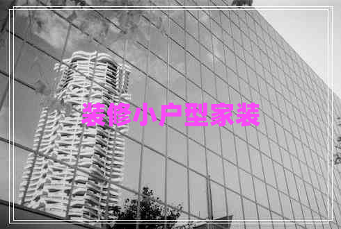 裝修小戶型家裝 裝修小戶型家裝