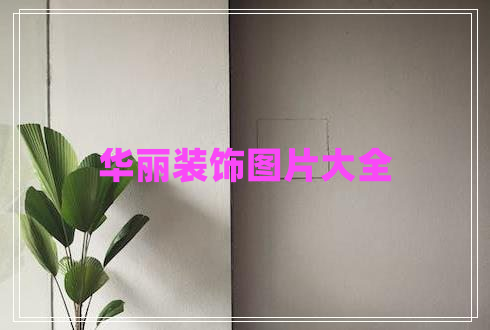 華麗裝飾圖片大全