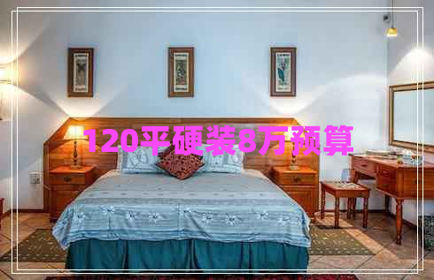 120平硬裝8萬(wàn)預(yù)算
