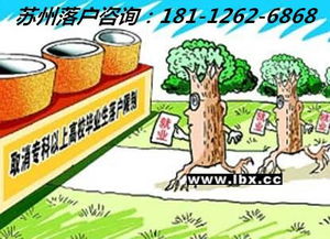 自考本科可以在蘇州落戶嗎